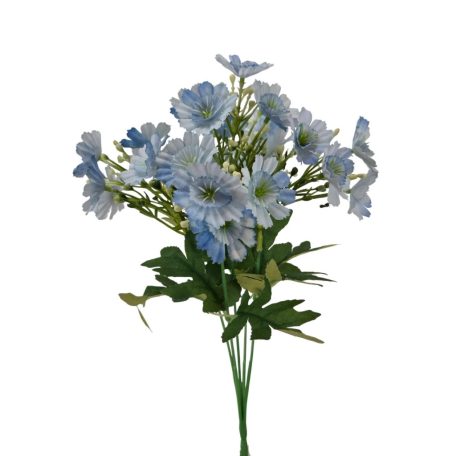 Vegyes színű kicsi csokor 180 - Kék - 34 cm 