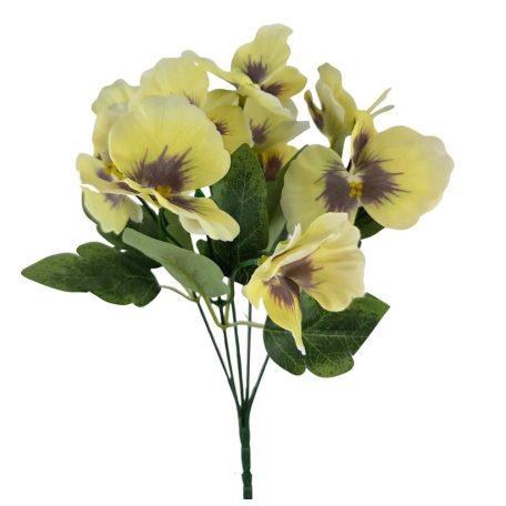 10 fejes árvácska csokor - Sárga - 30 cm  