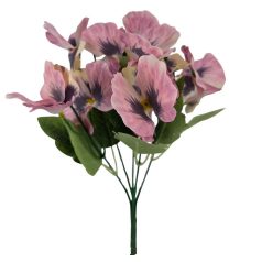 10 fejes árvácska csokor - Rózsaszín - 30 cm  