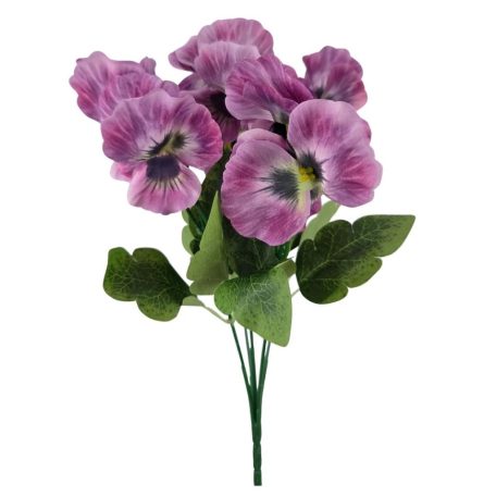 10 fejes árvácska csokor - Lila - 30 cm