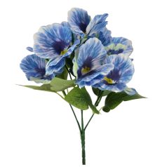 10 fejes árvácska csokor - Kék - 30 cm