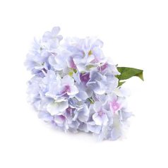  5 fejes hortenzia csokor - Világos lila - 43 cm