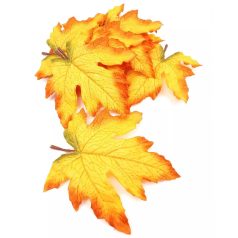 Őszi csomagos levél M - 12x13,5 cm - 12 db levél /csomag 