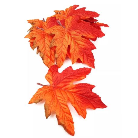 Őszi csomagos levél N - 12x13,5 cm - 12 db levél /csomag 