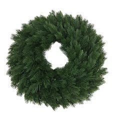 Műfenyő koszorú alap - Natúr - 37 /40 cm 