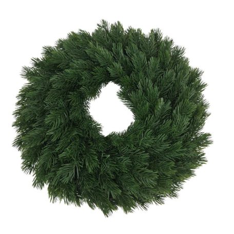 Műfenyő koszorú alap - Natúr - 37 /40 cm 