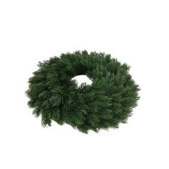 Műfenyő koszorú alap - Natúr - 37 /40 cm 