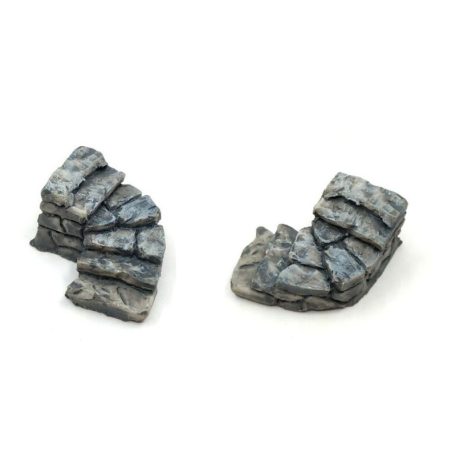 Tündérkert - Kőlépcső - 1,5x1,5x2 cm - Raktáron