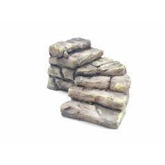 Tündérkert - Kőlépcső - 1,5x1,5x2 cm - Raktáron