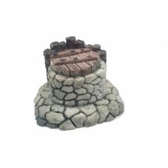 Tündérkert - Fedeles kőkút kicsi - 3x4x3,5 cm 