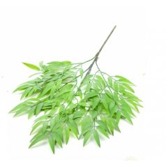  Műzöld bambusz levél ág - Világos zöld - 63 cm