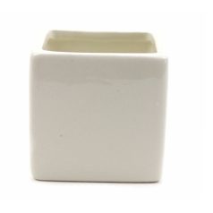 Kerámia kaspó kocka - 8x8x8,5 cm 