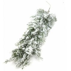  Mű örökzöld ág A - Havas - 63 cm 