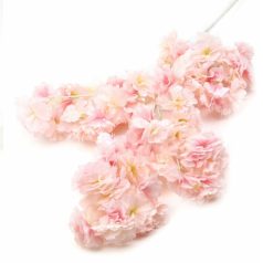  Tavaszi virágos ág 2 - Rózsaszín - 100 cm