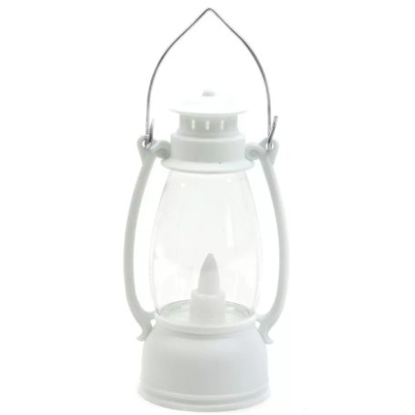 Led akasztós lámpás kicsi - Fehér - 9,5 cm