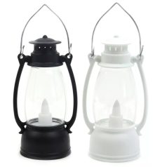 Led akasztós olaj lámpás kicsi - Fehér - 9,5 cm