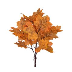 Őszi leveles csokor - Napsárga -  38 cm  