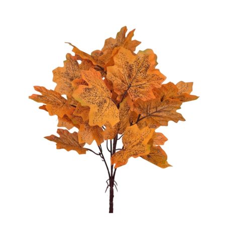 Őszi leveles csokor - Napsárga -  38 cm  