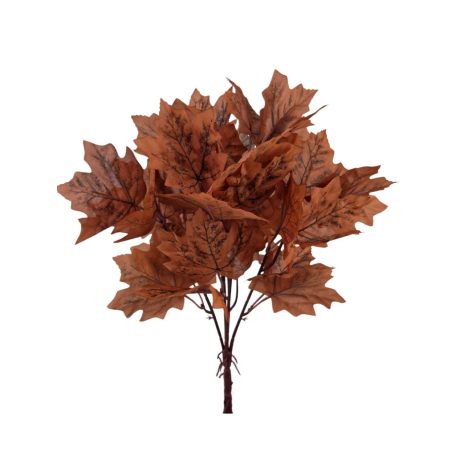 Őszi leveles csokor - Barna -  38 cm  