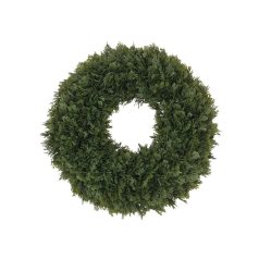 Mű tuja koszorúalap - F – 25 cm/33 cm