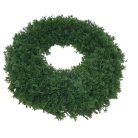 Mű tuja koszorúalap - F – 25 cm/33 cm