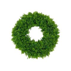 Világoszöld mű tuja koszorúalap - E– 25 cm/33 ccm 