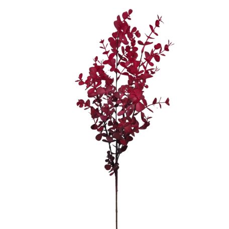 Őszi színátmenetes eukalypthus ág -  Pink-bordó - 79 cm