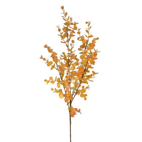 Őszi színátmenetes eukalypthus ág - Narancs - 79 cm