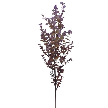 Őszi színátmenetes eukalypthus ág - Lila - 79 cm 