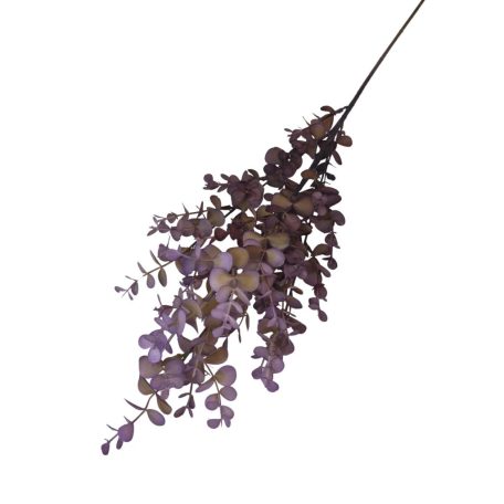 Őszi színátmenetes eukalypthus ág - Lila - 79 cm 