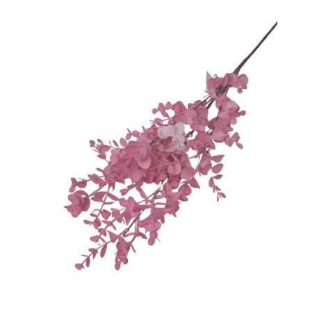 Őszi színátmenetes eukalypthus ág - Rózsaszín - 79 cm