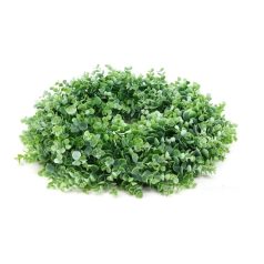   Műzöld koszorú alap 28 - 30 cm alap - 45 cm a teljes átmérő 