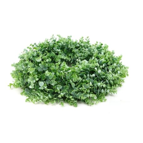 Műzöld koszorú alap 28 - 30 cm alap - 45 cm a teljes átmérő 