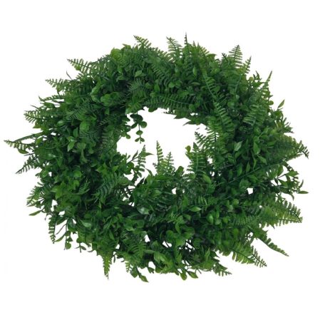 Műzöld koszorú alap 34 - 30 cm alap - 45 cm teljes átmérő