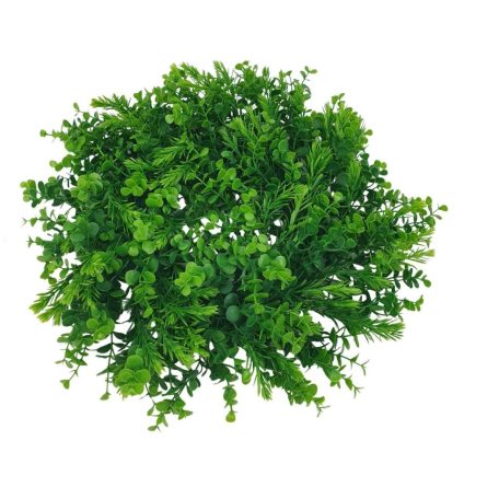 Műzöld koszorú alap 19 - 20 cm alap -. 35 cm a teljes átmérő 