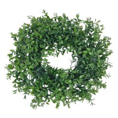   Műzöld koszorú alap 21 - 20 cm alap - 35 cm teljes átmérő 