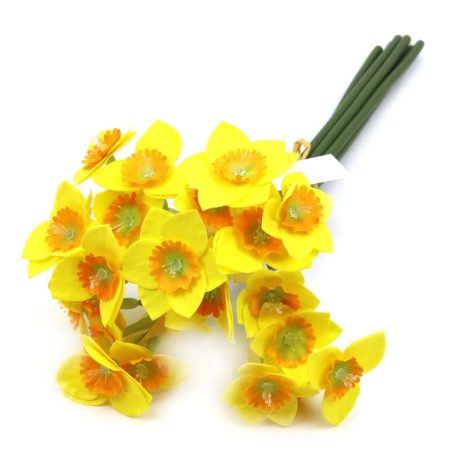 Nárcisz köteg - Sárga - 33 cm - 6 szál/köteg