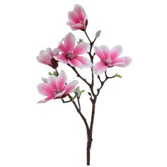 Magnólia ág B - Rózsaszín - 52 cm  
