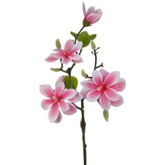 Magnólia ág A - Rózsaszín - 56 cm