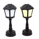  Led kandeláber hatszögletű - Fekete - 16 cm