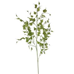 Leveles műzöld dekor ág 1 - Zöld - 98 cm
