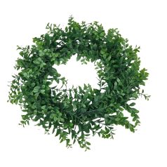   Műzöld koszorú alap 23 - 30 cm alap - 45 cm teljes átmérő 