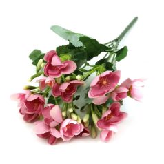 Vegyes színű kicsi csokor 136 - Mályva - 31 cm