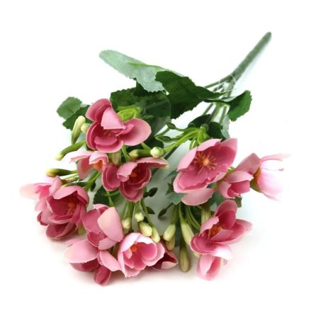 Vegyes színű kicsi csokor 136 - Mályva - 31 cm