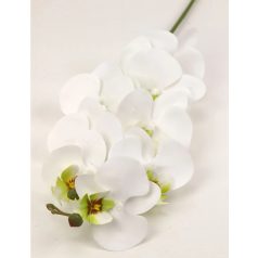 Orchidea ág - Phalenopsis I - Fehér  - 95 cm