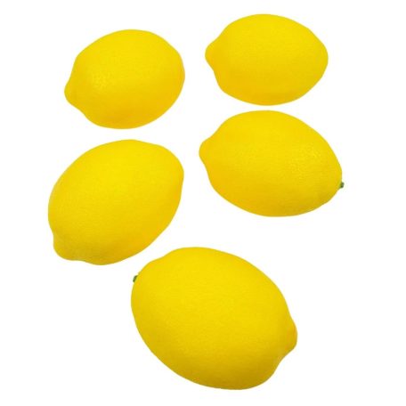 Mű citrom egész - 9 cm - 5 db/csomag