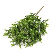 Nagy fürtbogyós műzöld csokor - Zöld - 60 cm