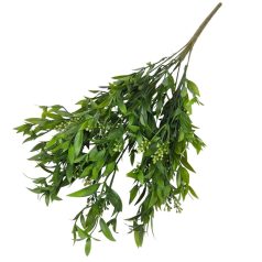 Nagy fürtbogyós műzöld csokor - Zöld - 60 cm