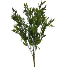 Nagy fürtbogyós műzöld csokor - Zöld - 60 cm
