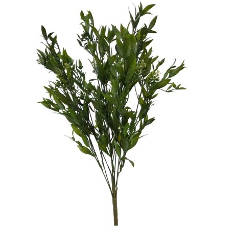 Nagy fürtbogyós műzöld csokor - Zöld - 60 cm